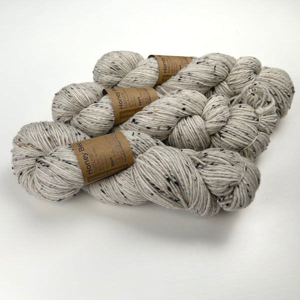 Honeybee - US Raised and Milled Shaniko Wool - Abundant Earth Fiber