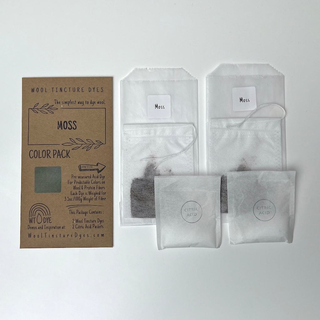 Moss Dye Color Pack