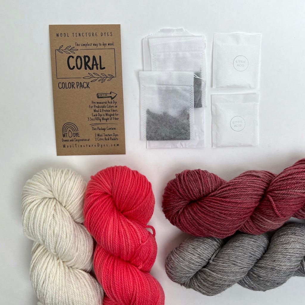 Coral Dye Color Pack