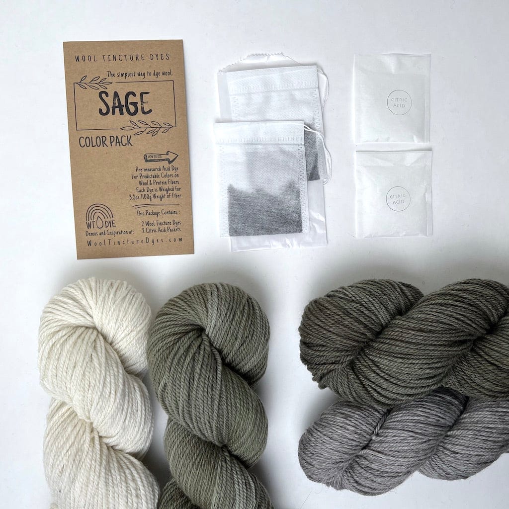 Sage Dye Color Pack