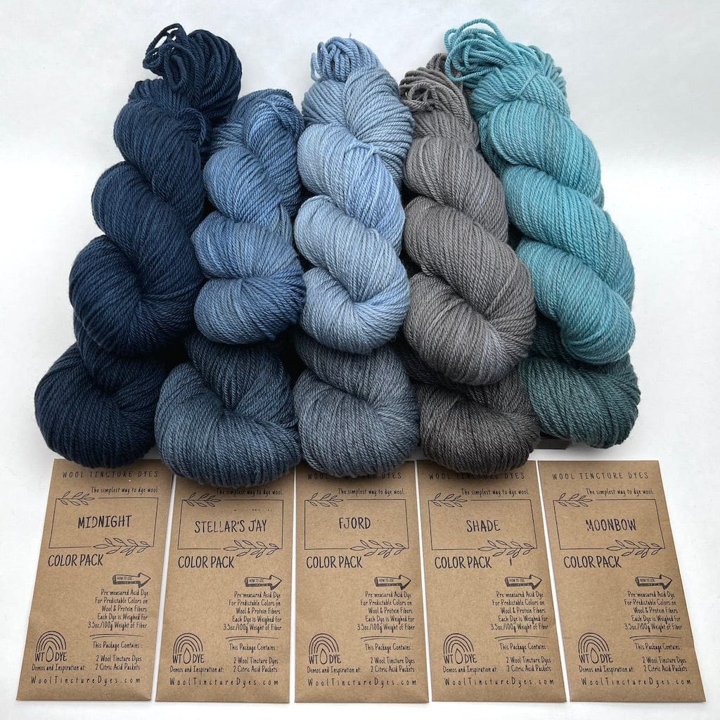 Blues Dye Palette