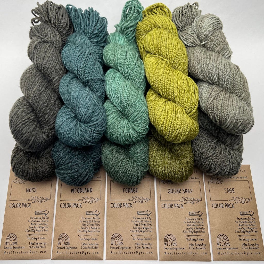 Greens Dye Palette