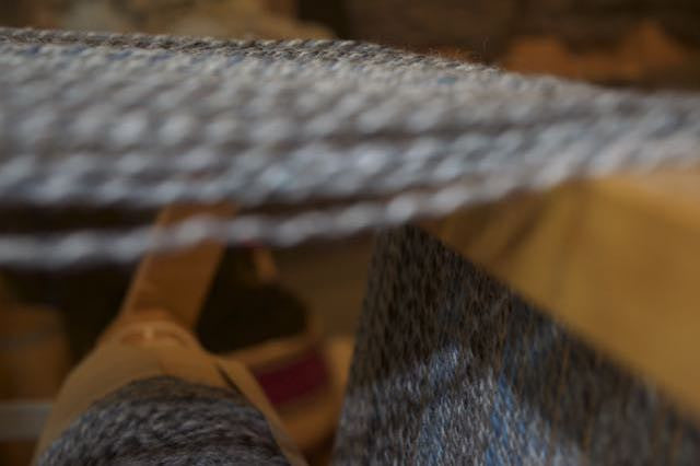 Warped Weaving Loom