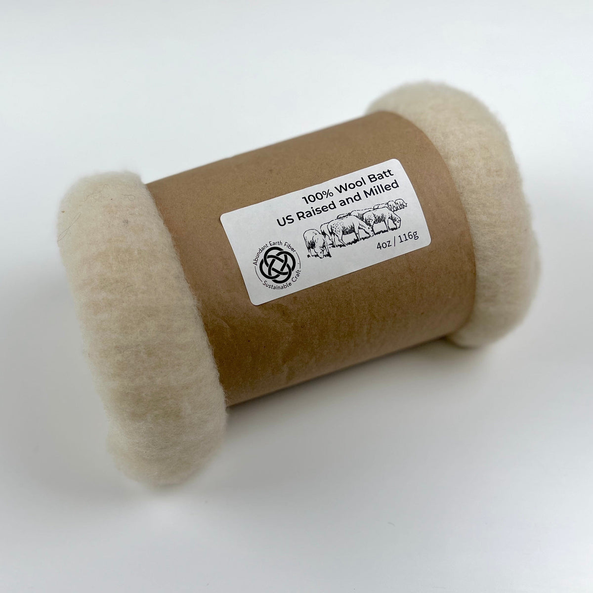 Wool Batt - 4 oz.
