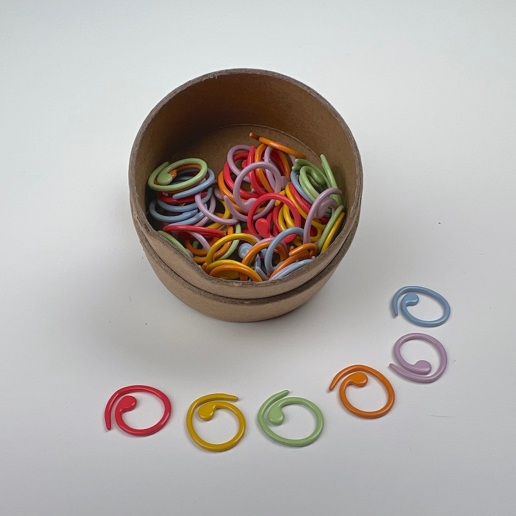 Colorful Split Ring Stitch Markers