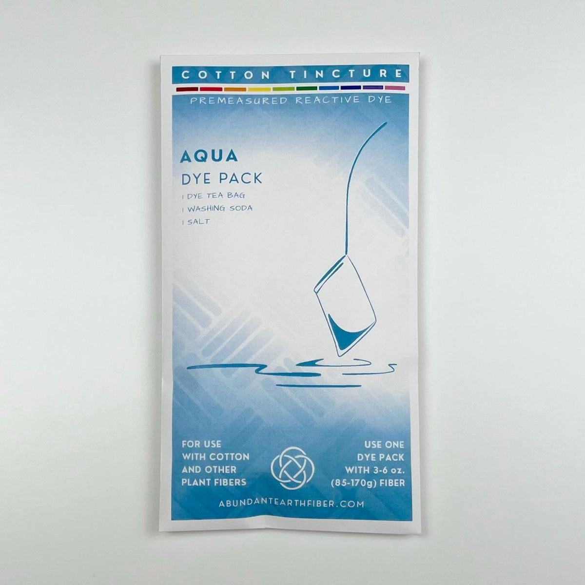 Cotton Tincture - Dye Pack - Aqua