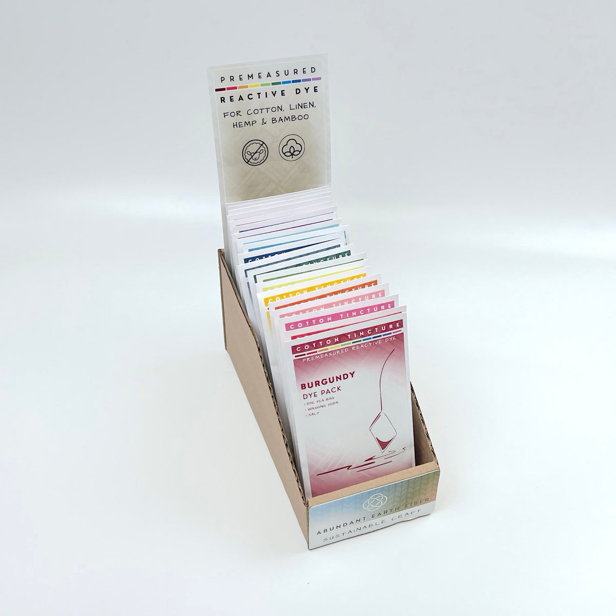 Cotton Tincture - Dye Packs - One of Each