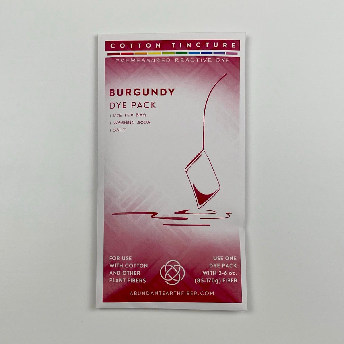 Cotton Tincture - Dye Pack - Burgundy