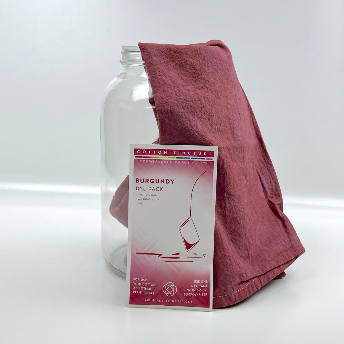 Cotton Tincture - Dye Pack - Burgundy