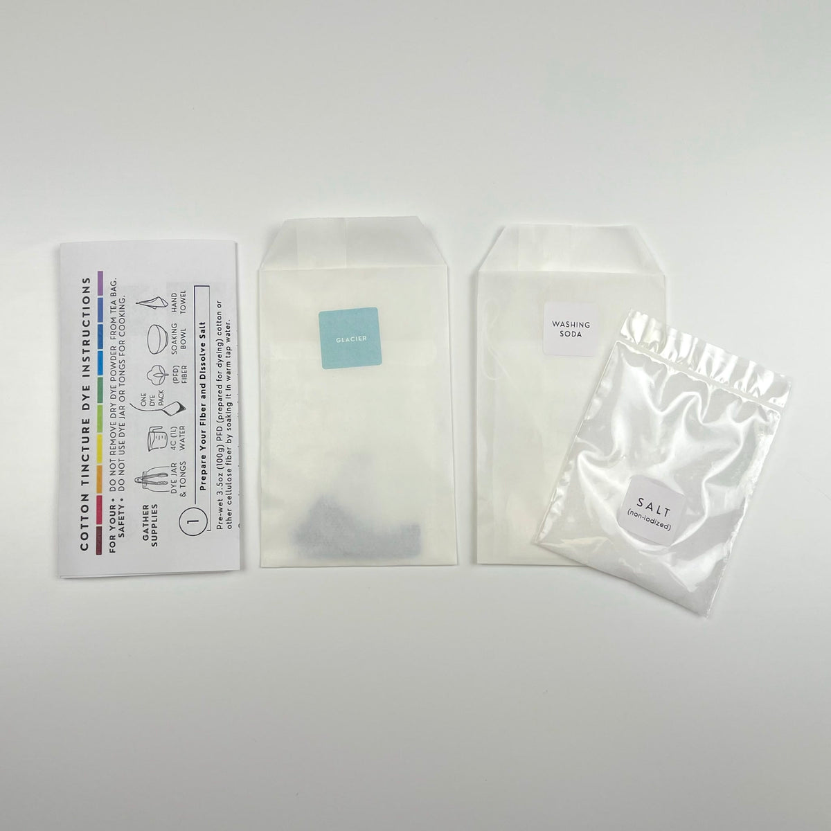 Cotton Tincture - Dye Pack - Glacier