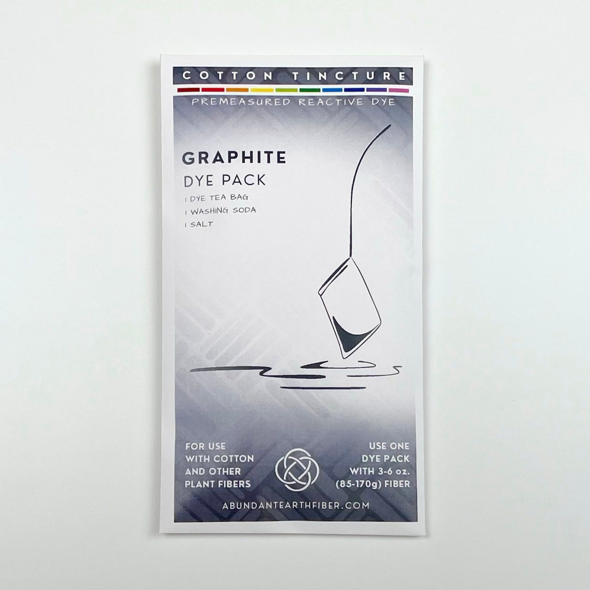 Cotton Tincture - Dye Pack - Graphite