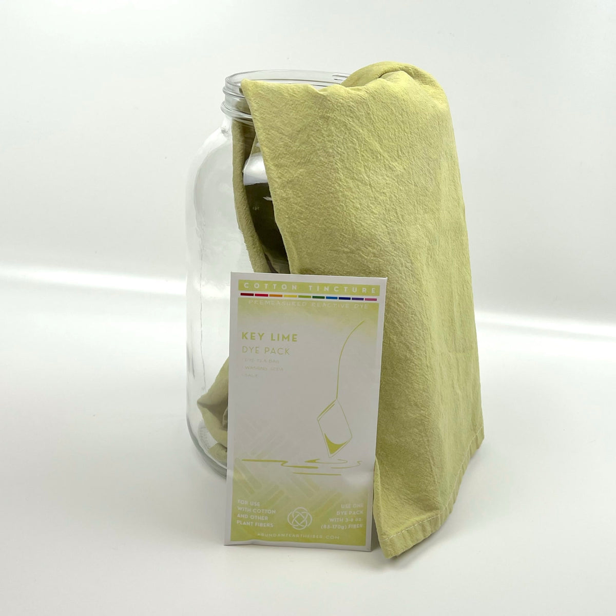 Cotton Tincture - Dye Pack - Key Lime