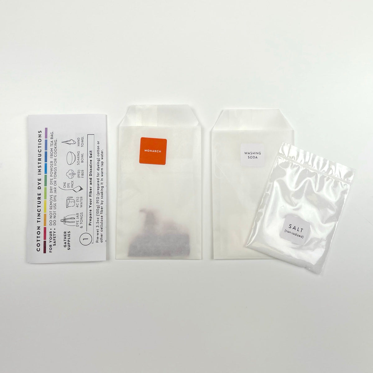 Cotton Tincture - Dye Pack - Monarch