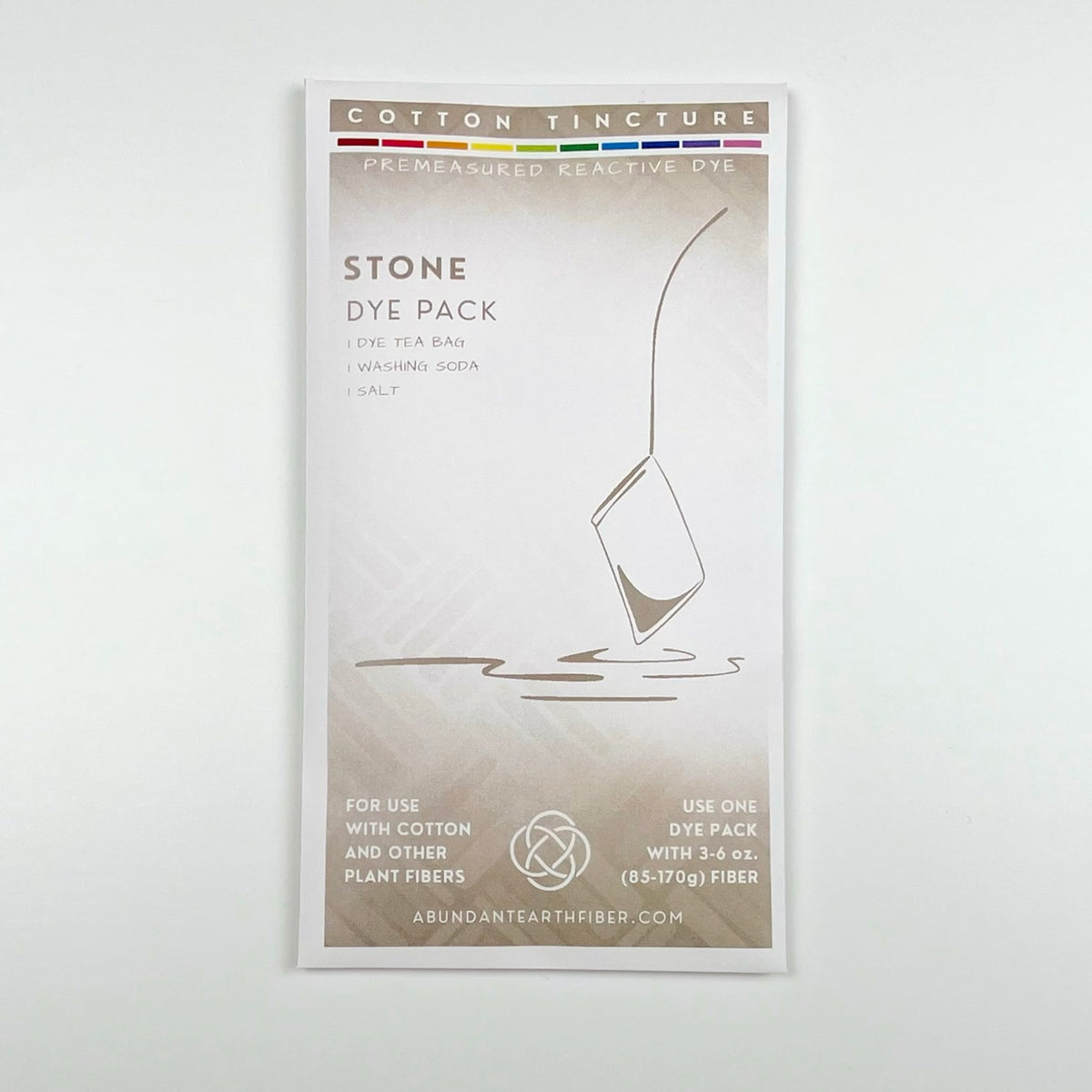 Cotton Tincture - Dye Pack - Stone