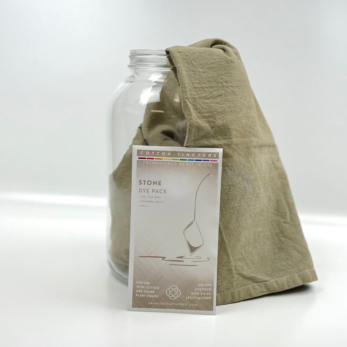 Cotton Tincture - Dye Pack - Stone