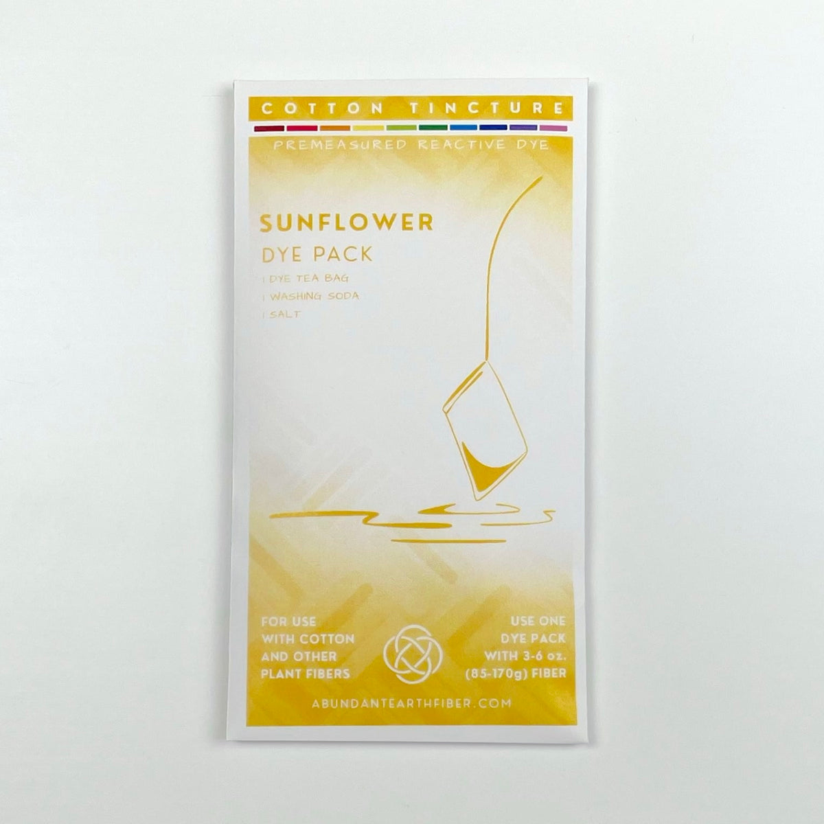 Cotton Tincture - Dye Pack - Sunflower