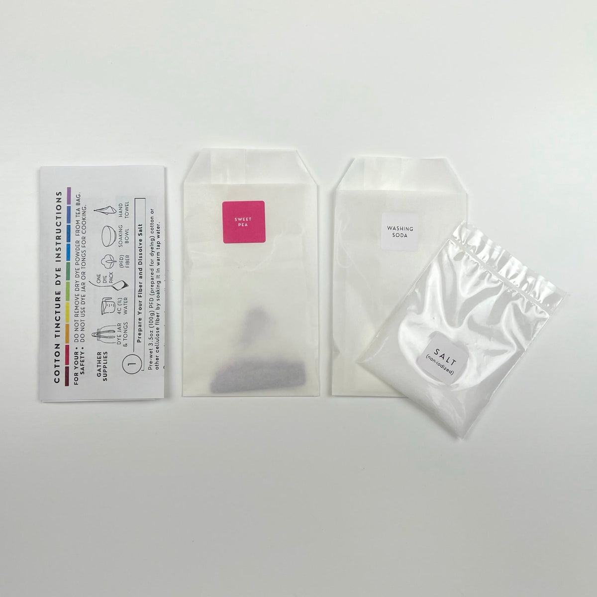 Cotton Tincture - Dye Pack - Sweet Pea