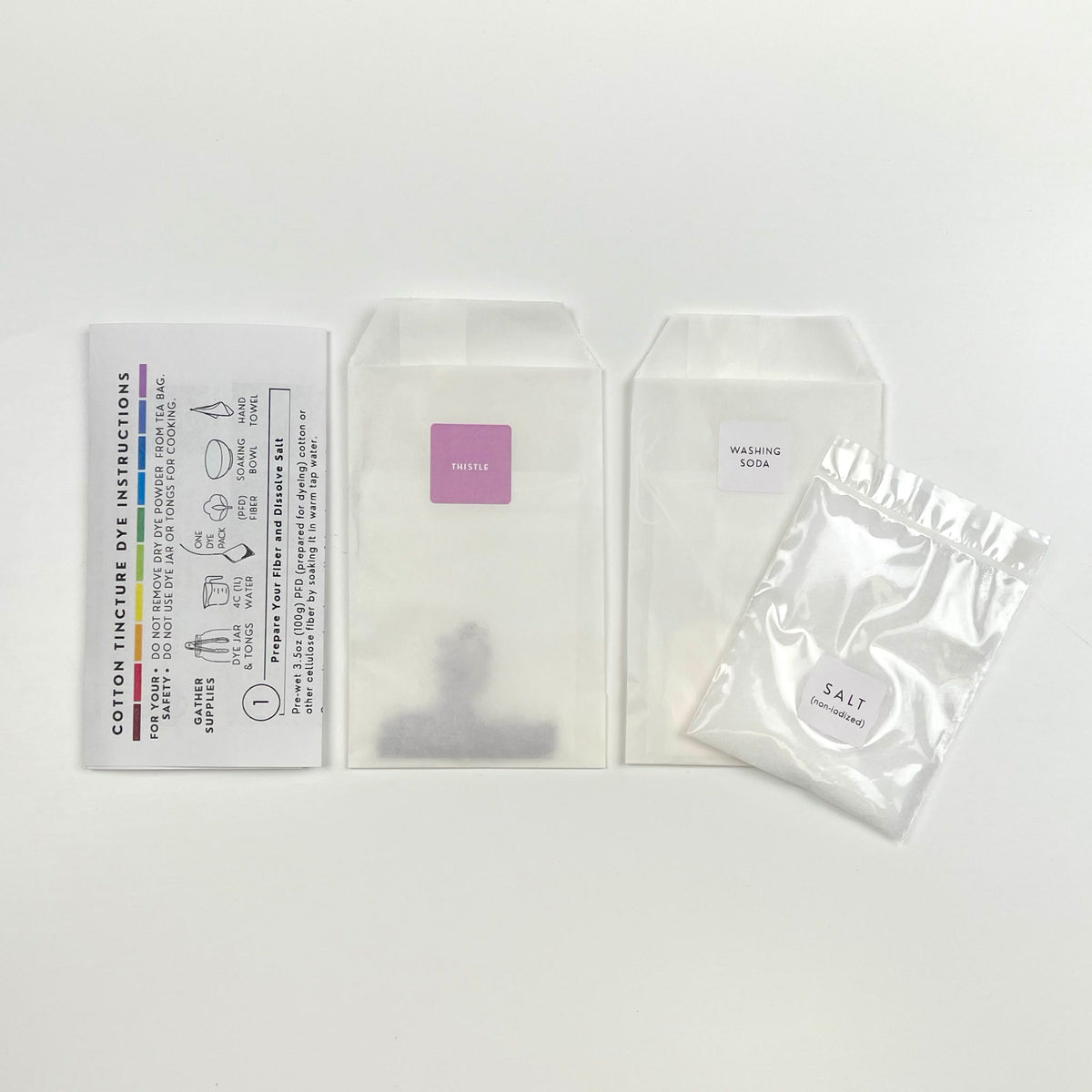Cotton Tincture - Dye Pack - Thistle