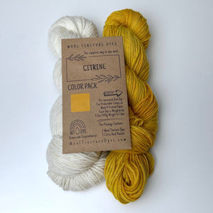 Citrine Dye Color Pack