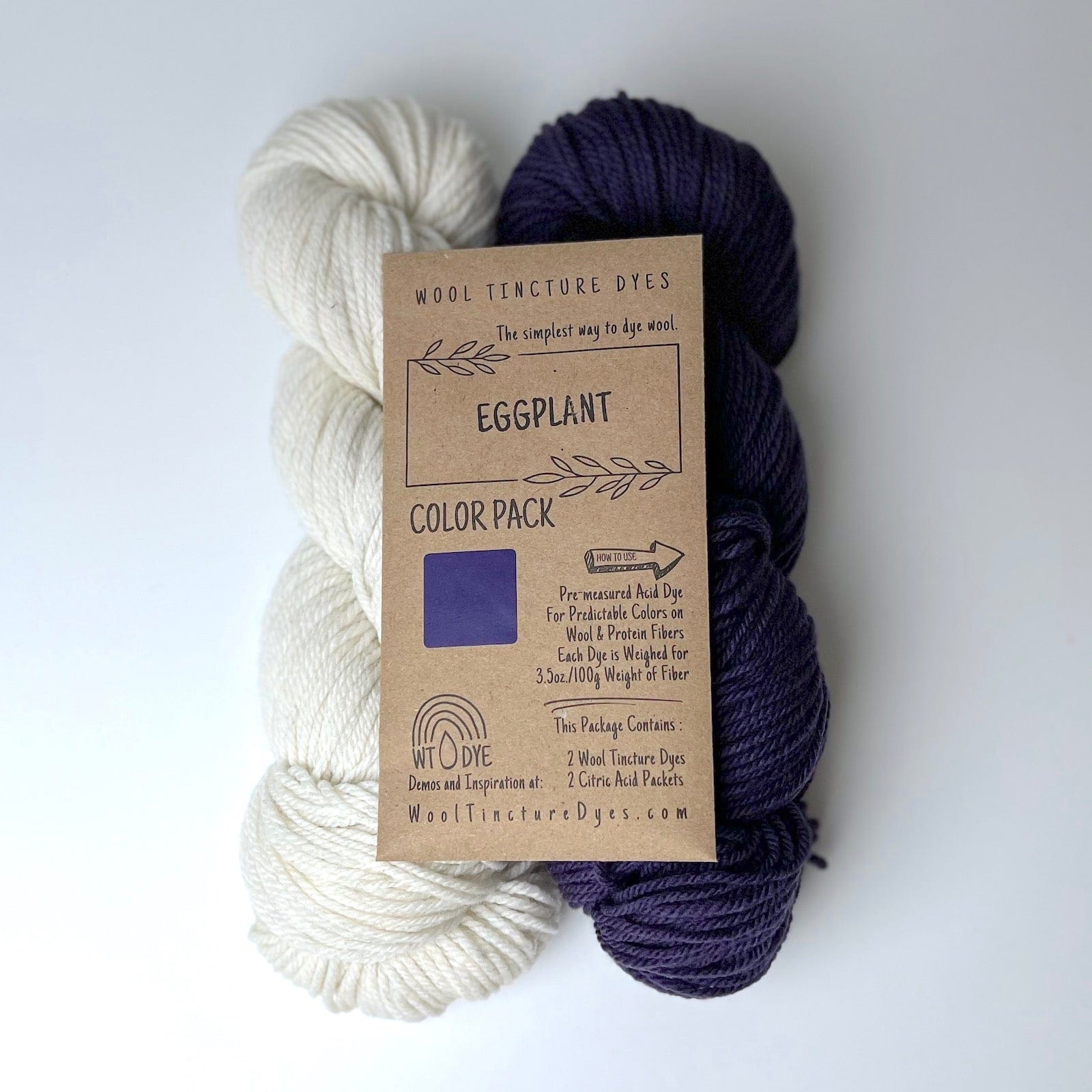 Eggplant Dye Color Pack