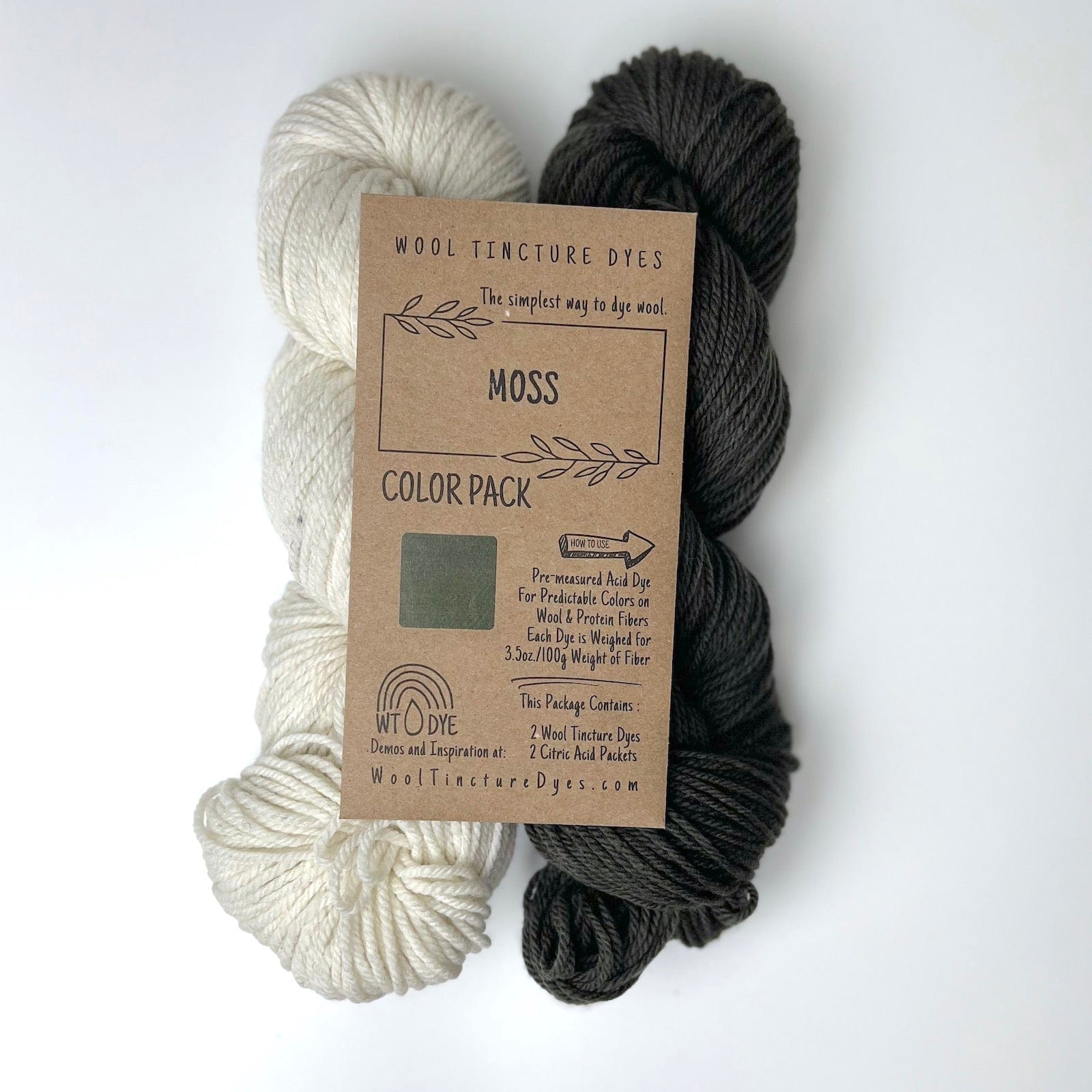 Moss Dye Color Pack