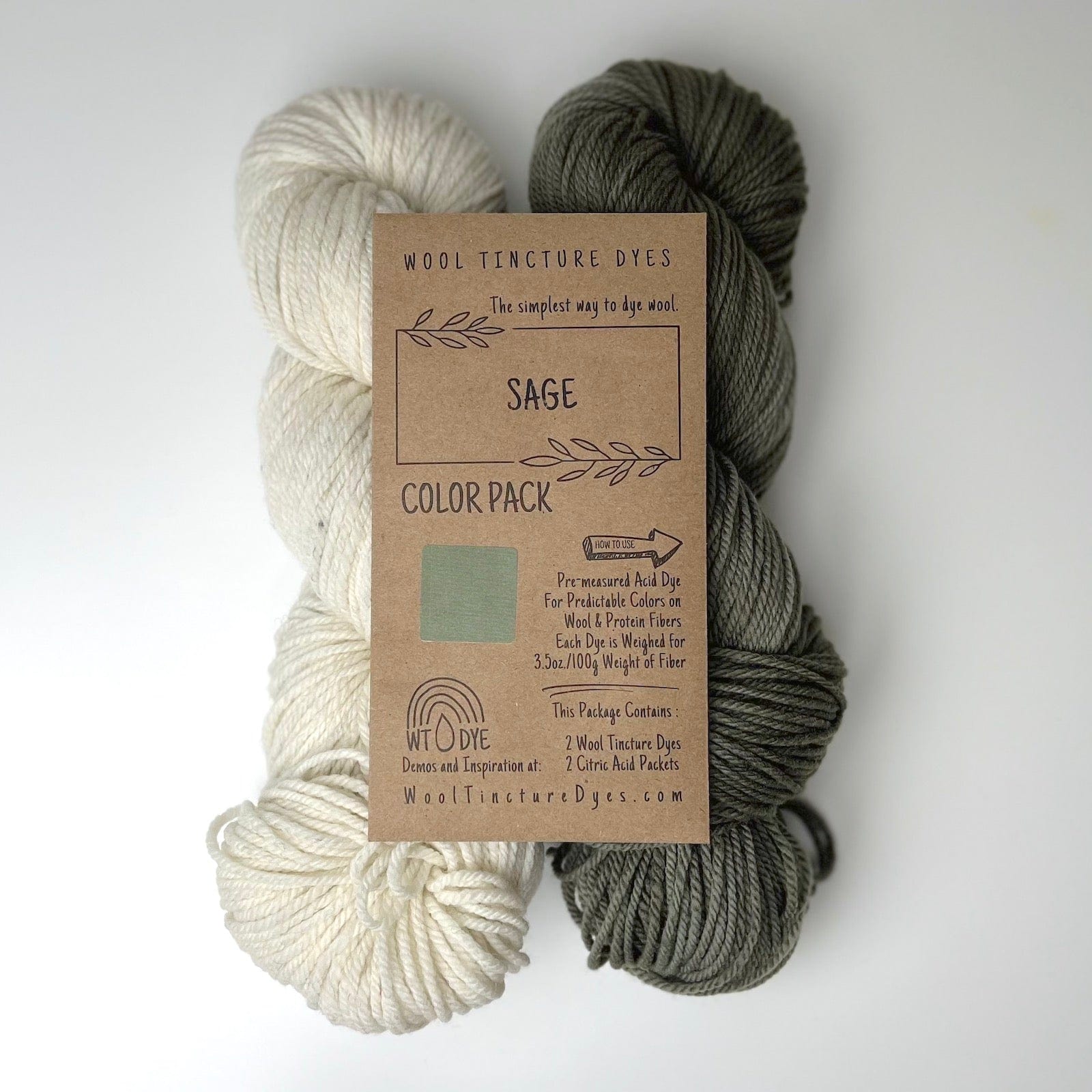 Sage Dye Color Pack