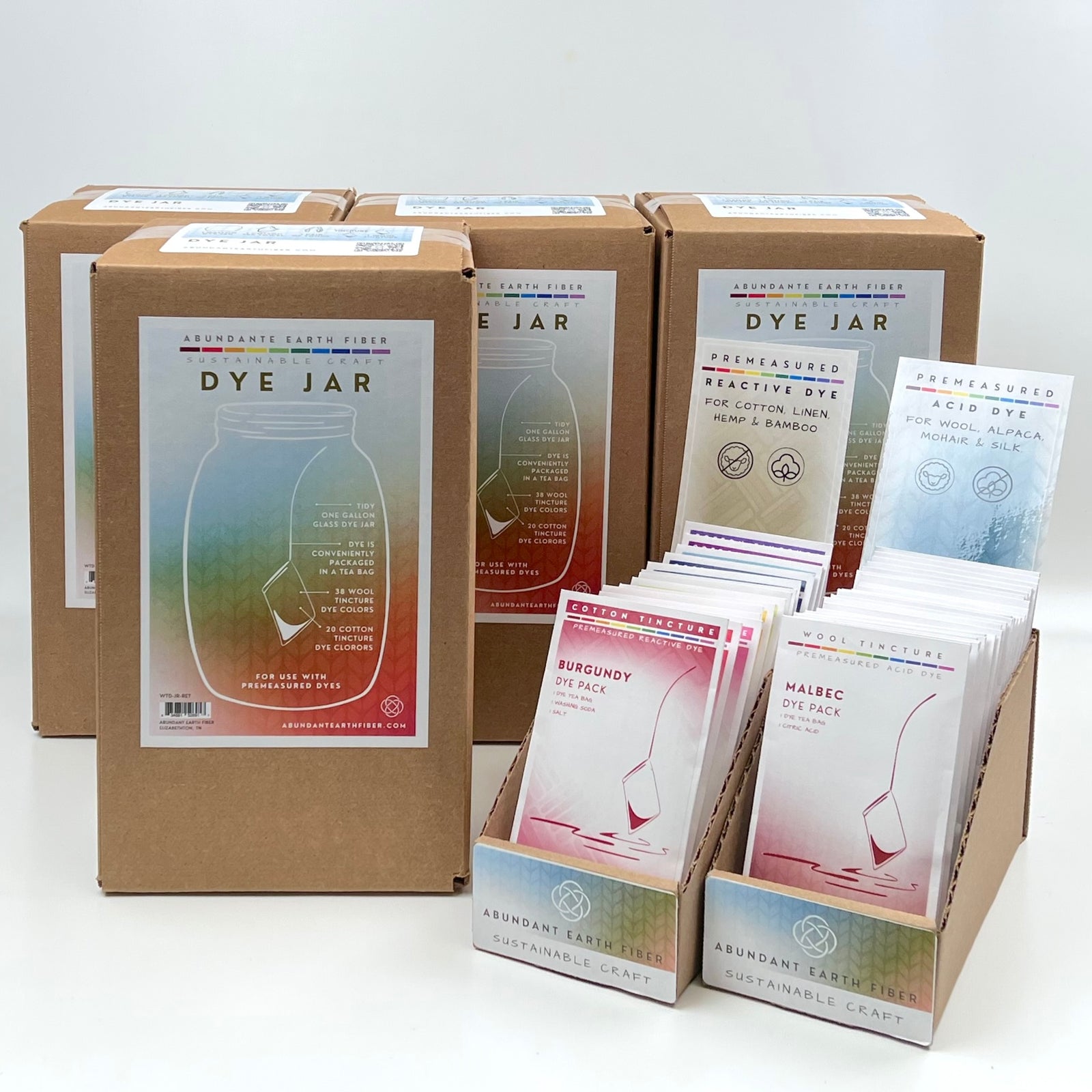 Wool & Cotton Tincture Shop Starter - One Of Each
