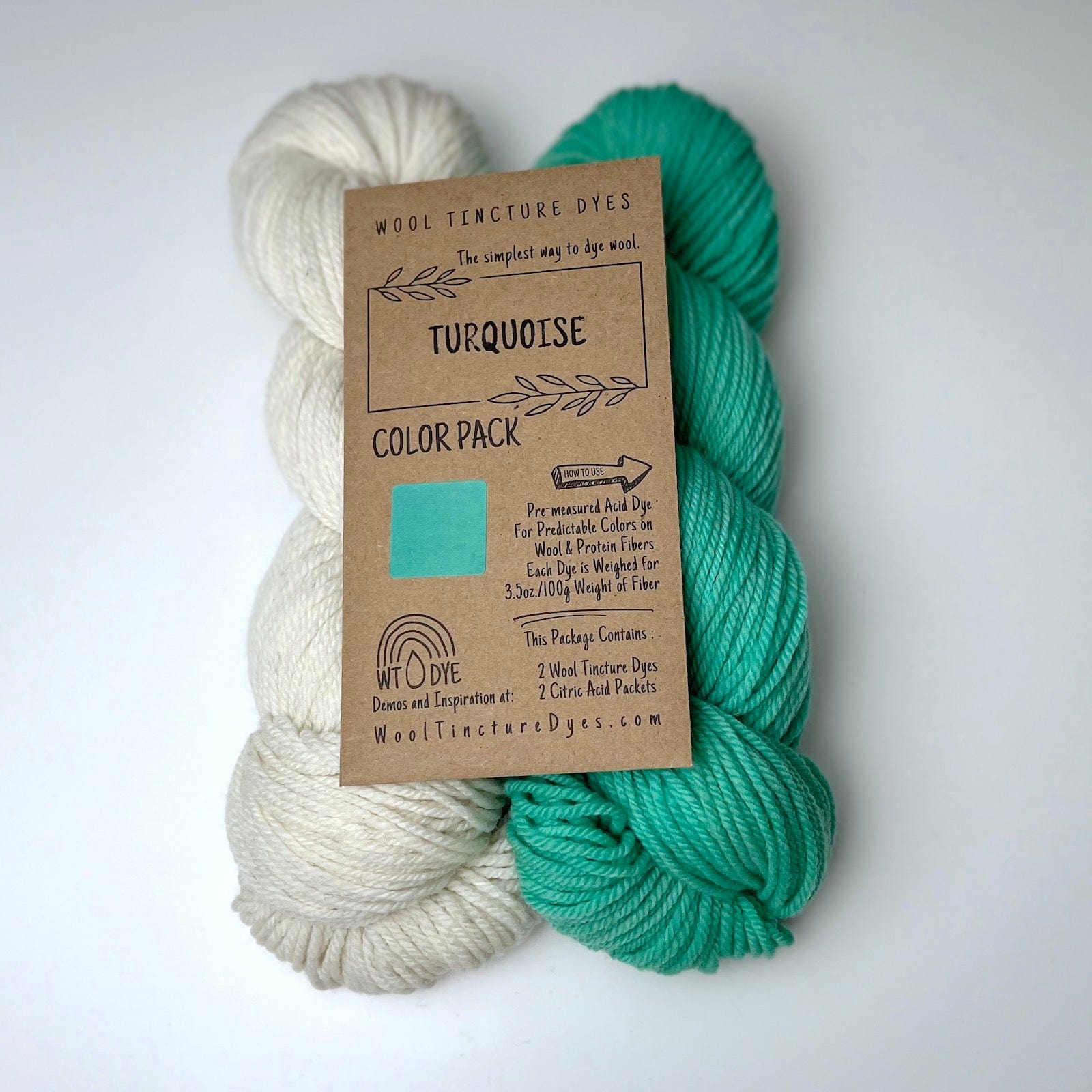 Turquoise Dye Color Pack