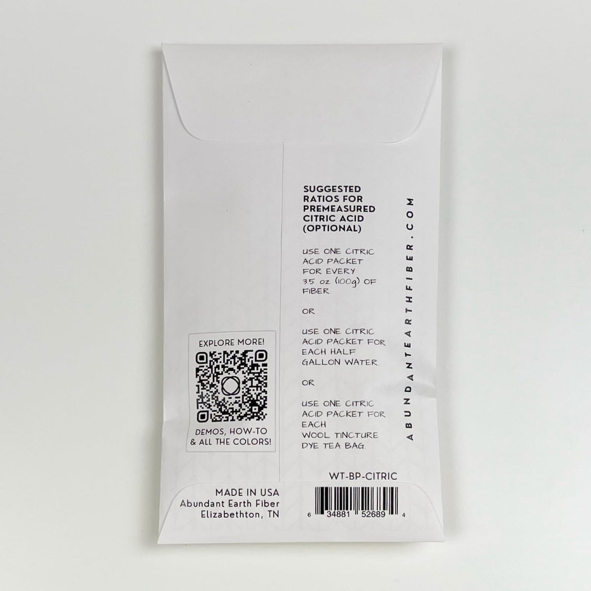 Citric Acid Booster Pack