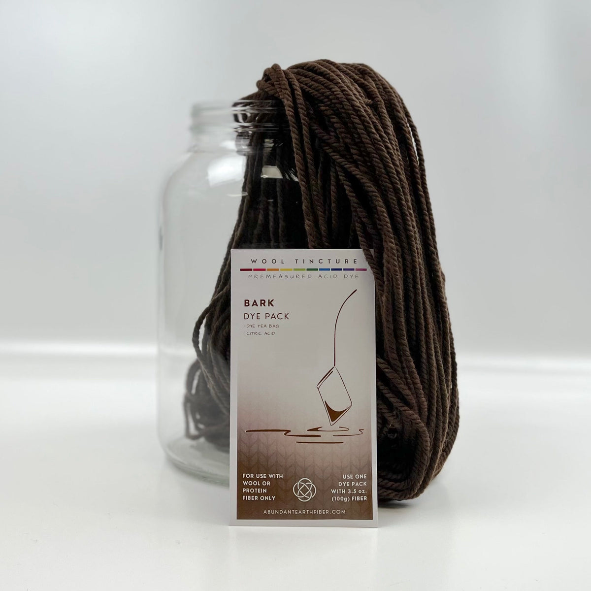 Wool Tincture - Dye Pack - Bark