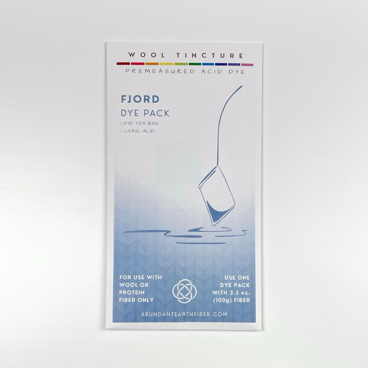 Wool Tincture - Dye Pack - Fjord