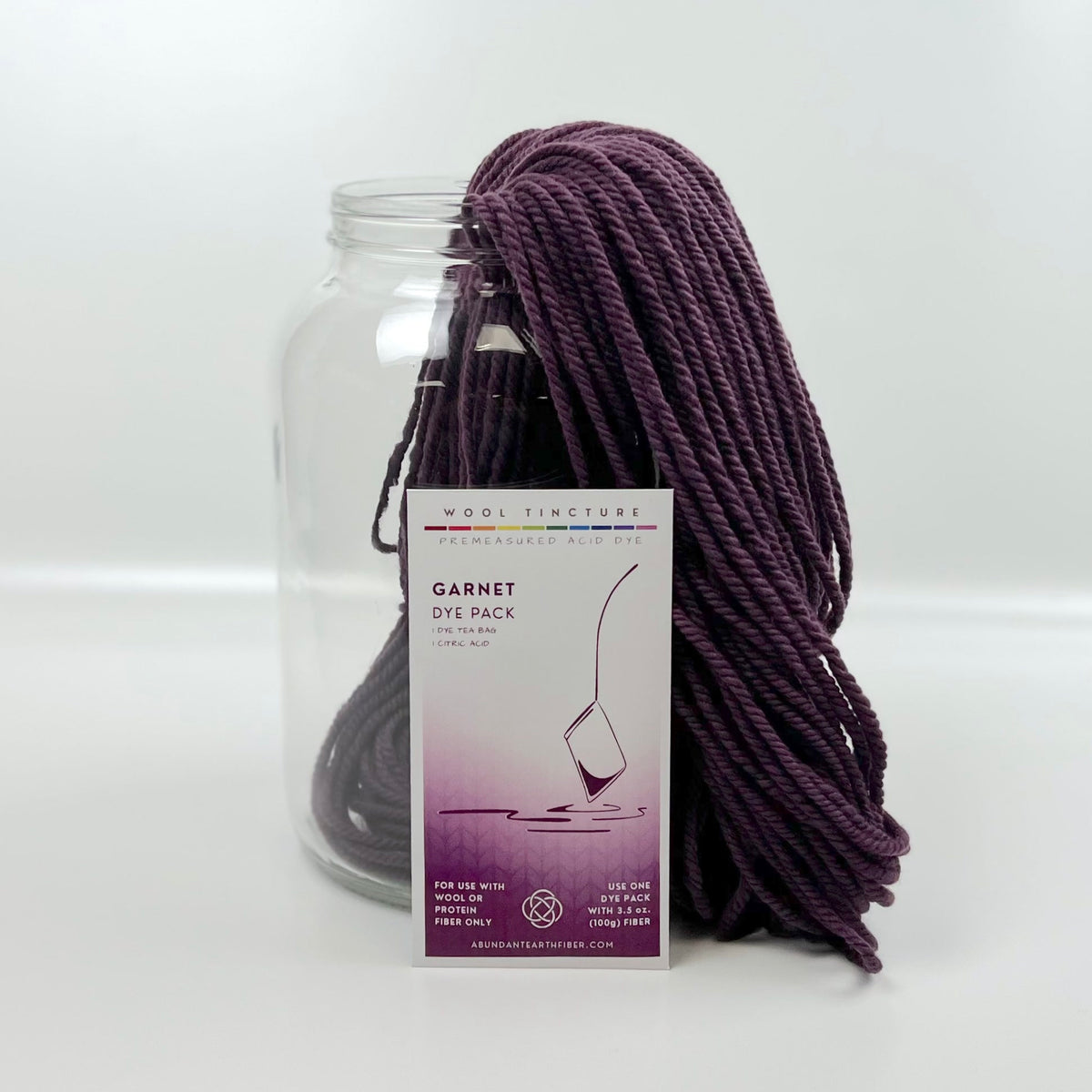 Wool Tincture - Dye Pack - Garnet