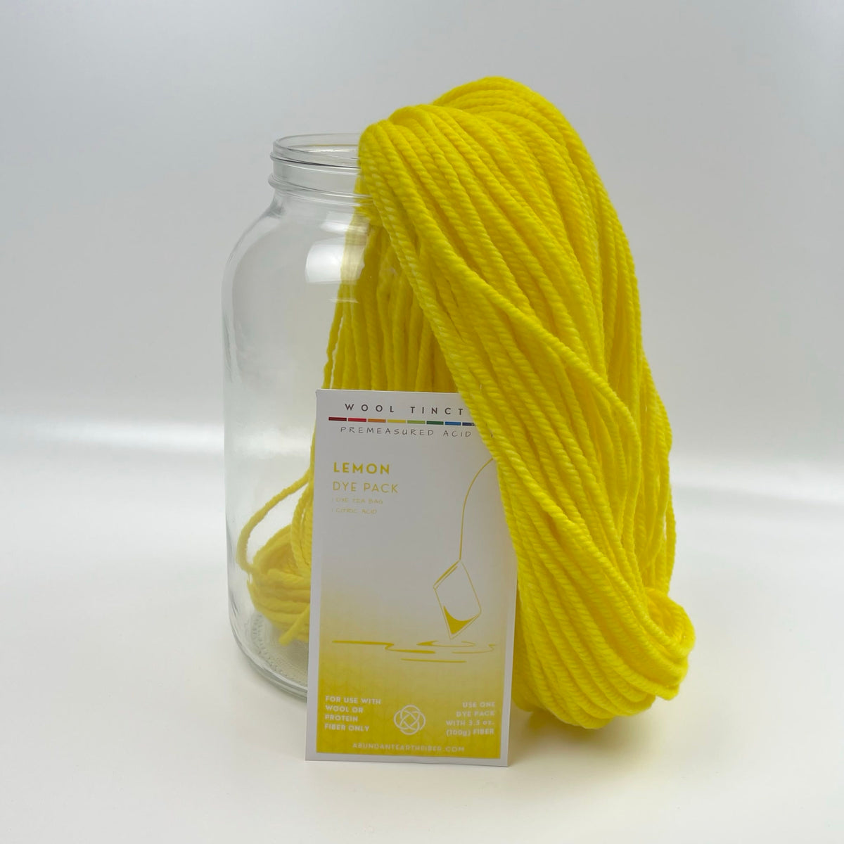 Wool Tincture - Dye Pack - Lemon