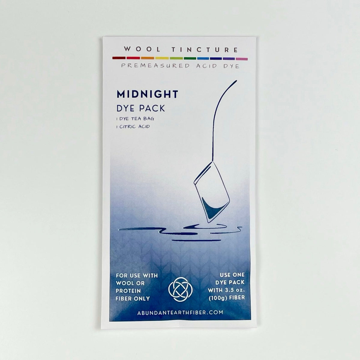 Wool Tincture - Dye Pack - Midnight