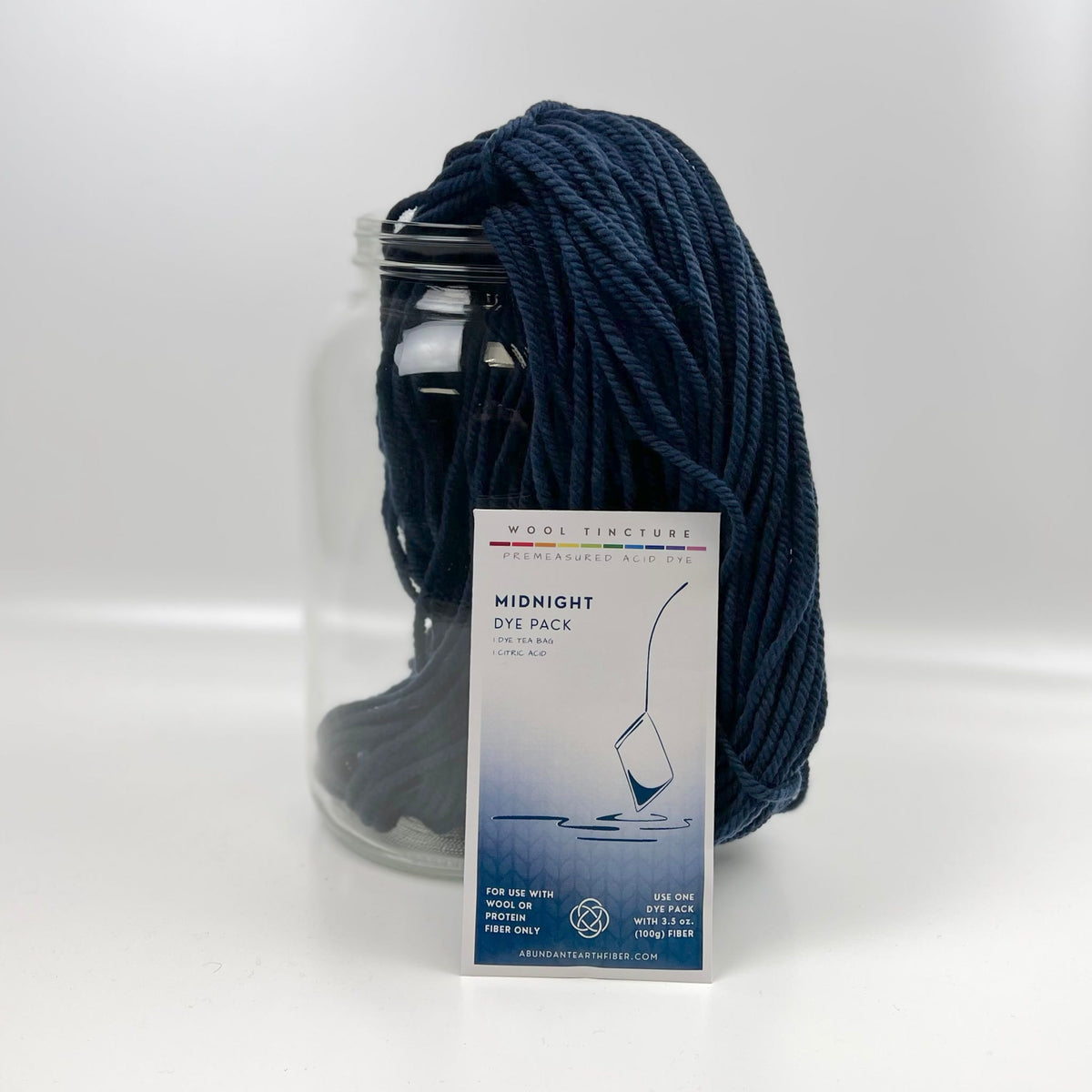 Wool Tincture - Dye Pack - Midnight
