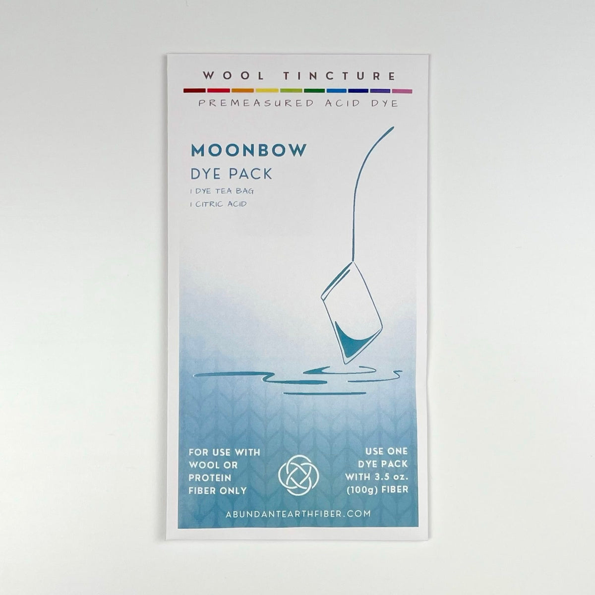 Wool Tincture - Dye Pack - Moonbow