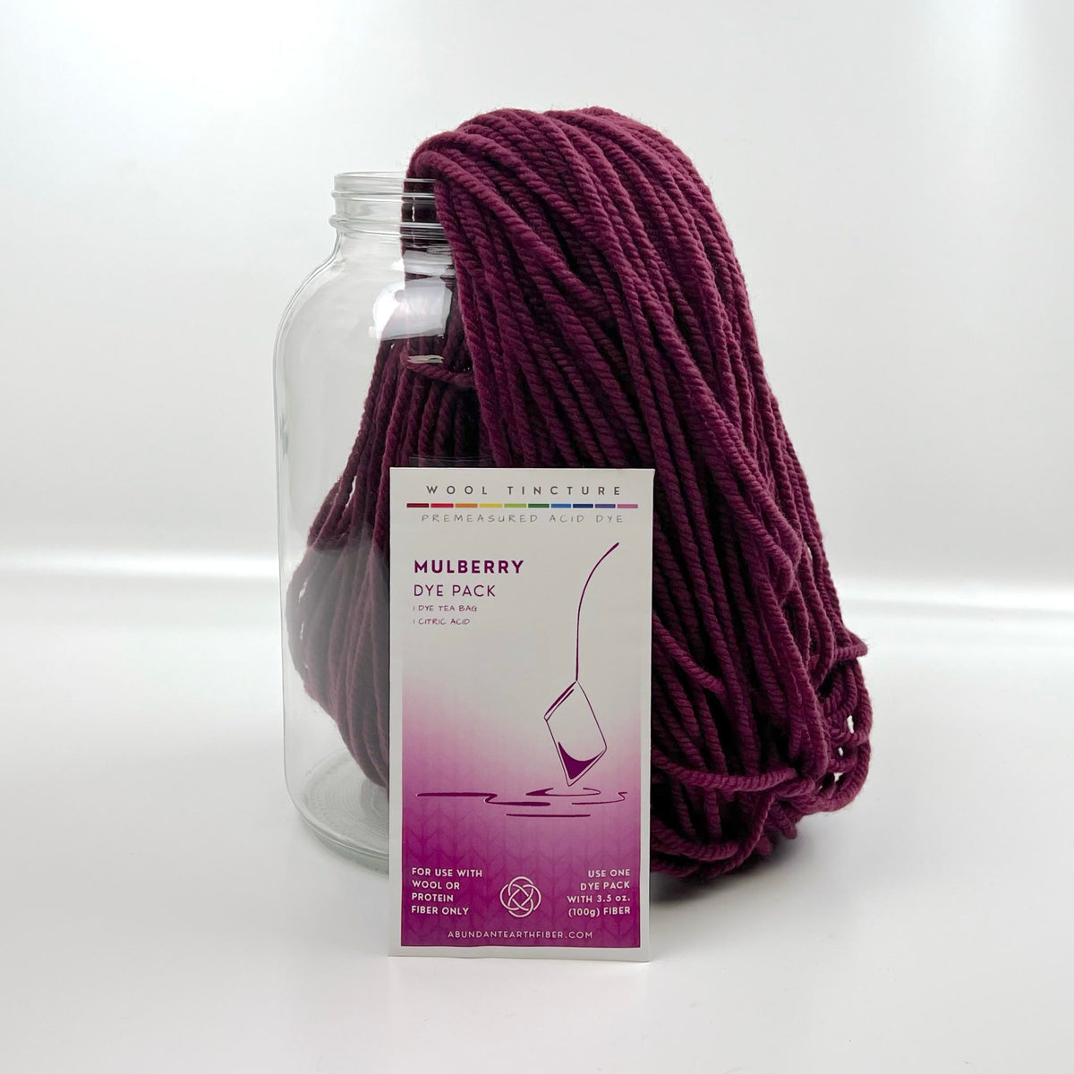 Wool Tincture - Dye Pack - Mulberry