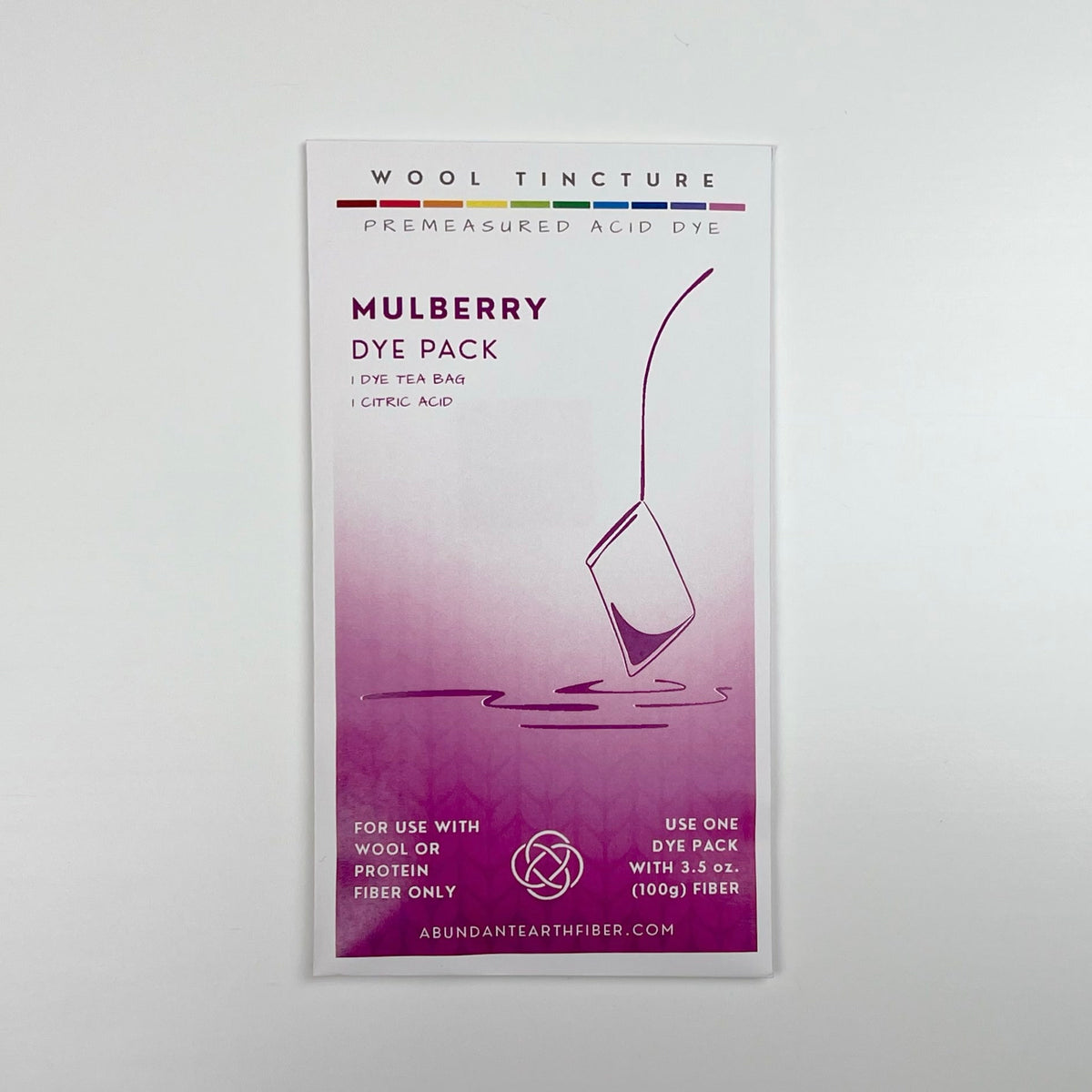 Wool Tincture - Dye Pack - Mulberry