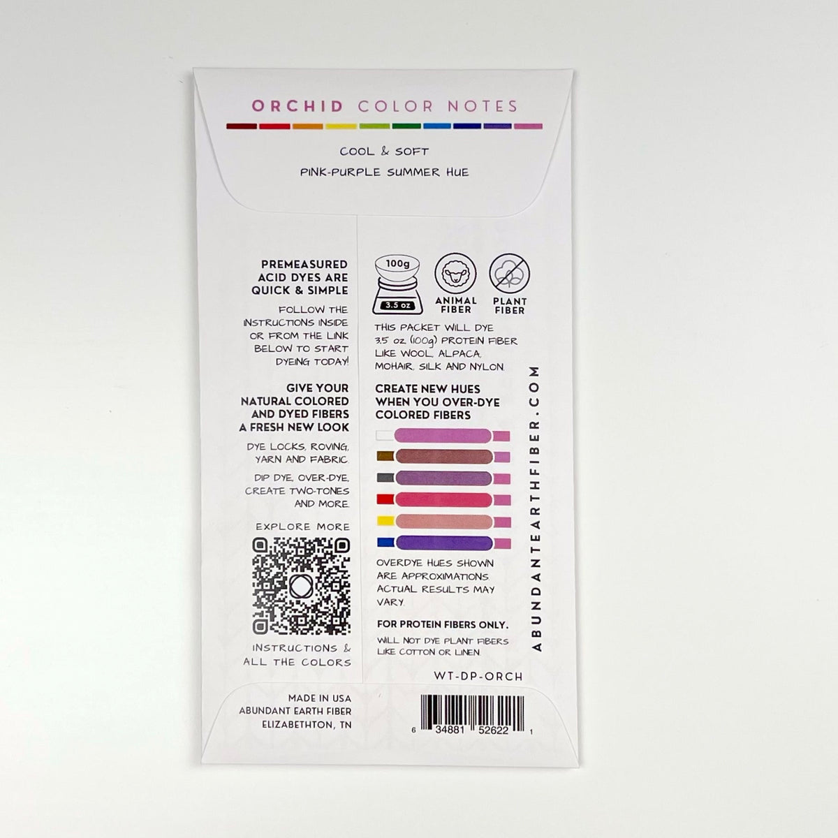 Wool Tincture - Dye Pack - Orchid