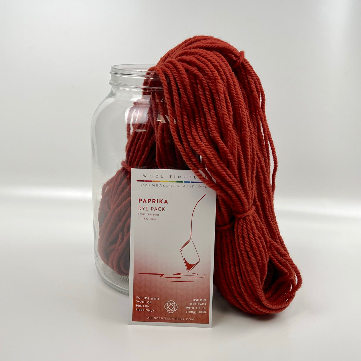 Wool Tincture - Dye Pack - Paprika