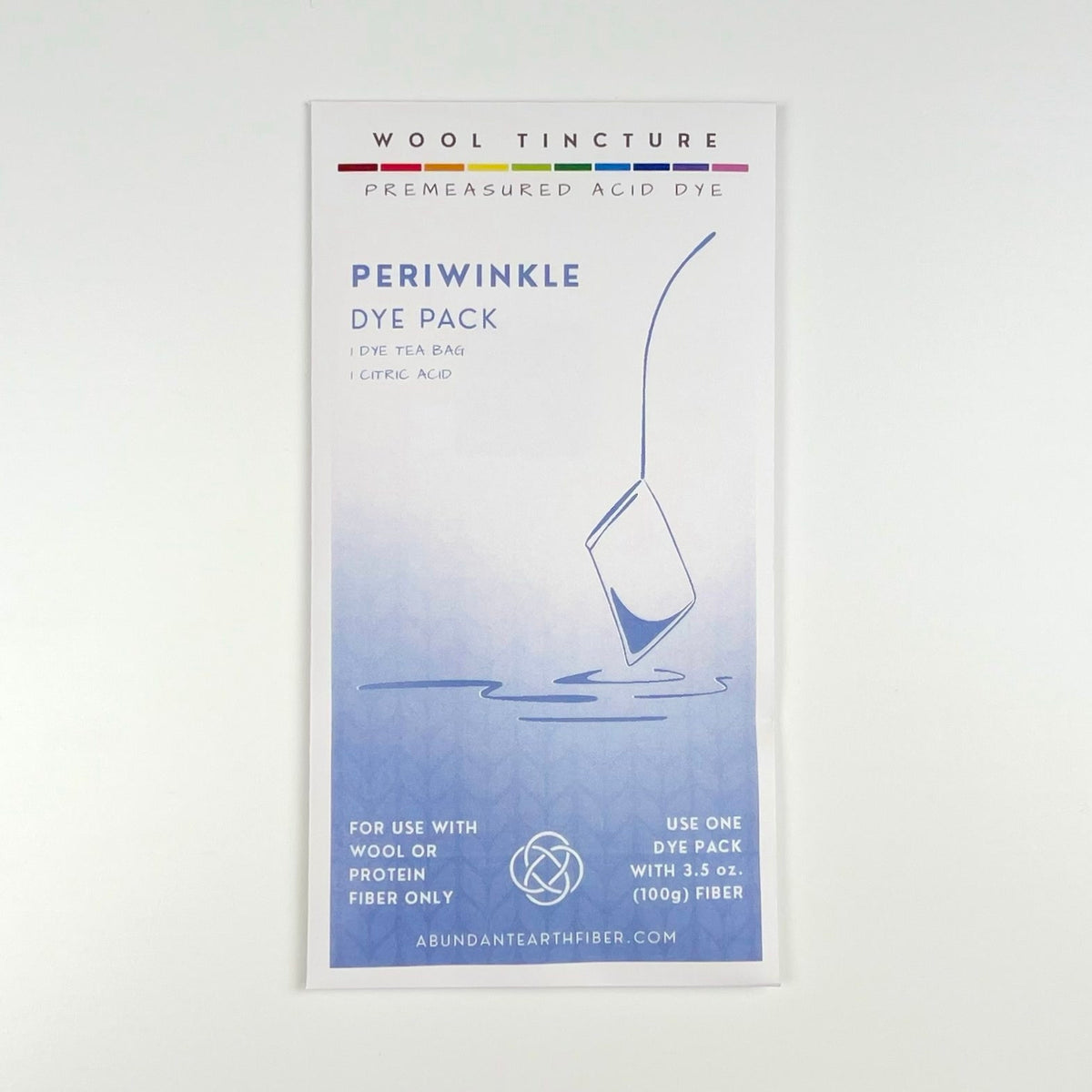 Wool Tincture - Dye Pack - Periwinkle
