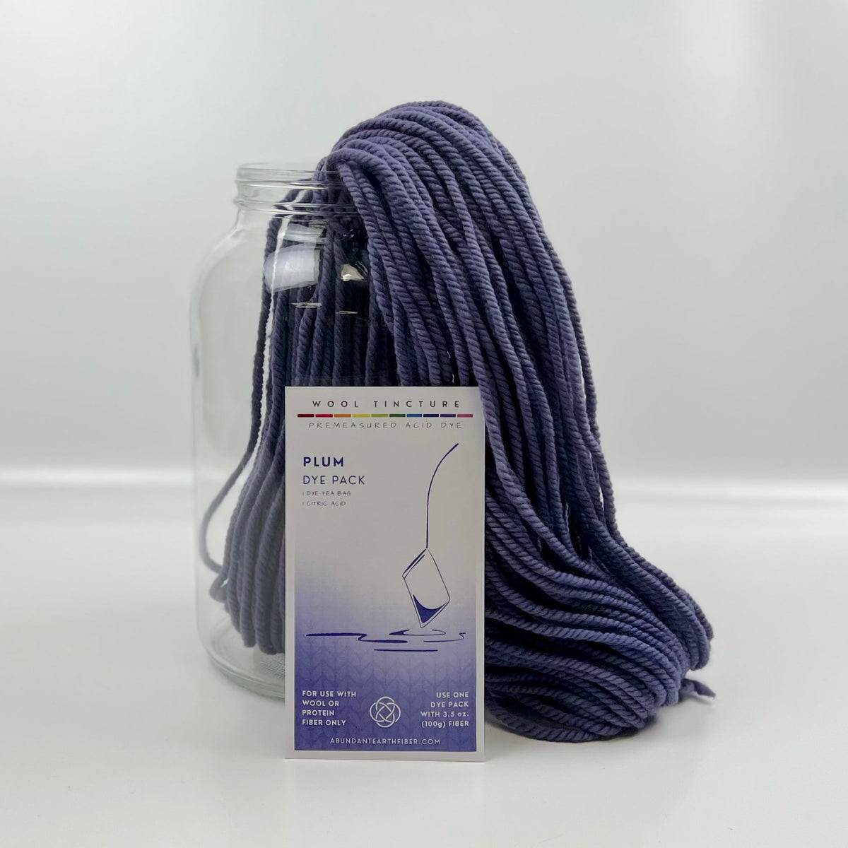 Wool Tincture - Dye Pack - Plum