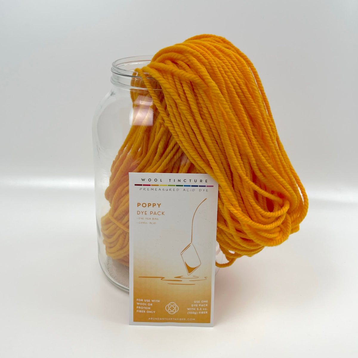 Wool Tincture - Dye Pack - Poppy