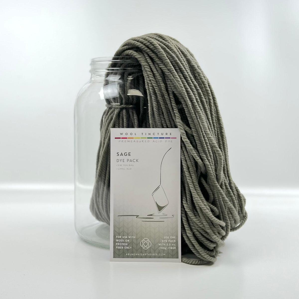 Wool Tincture - Dye Pack - Sage