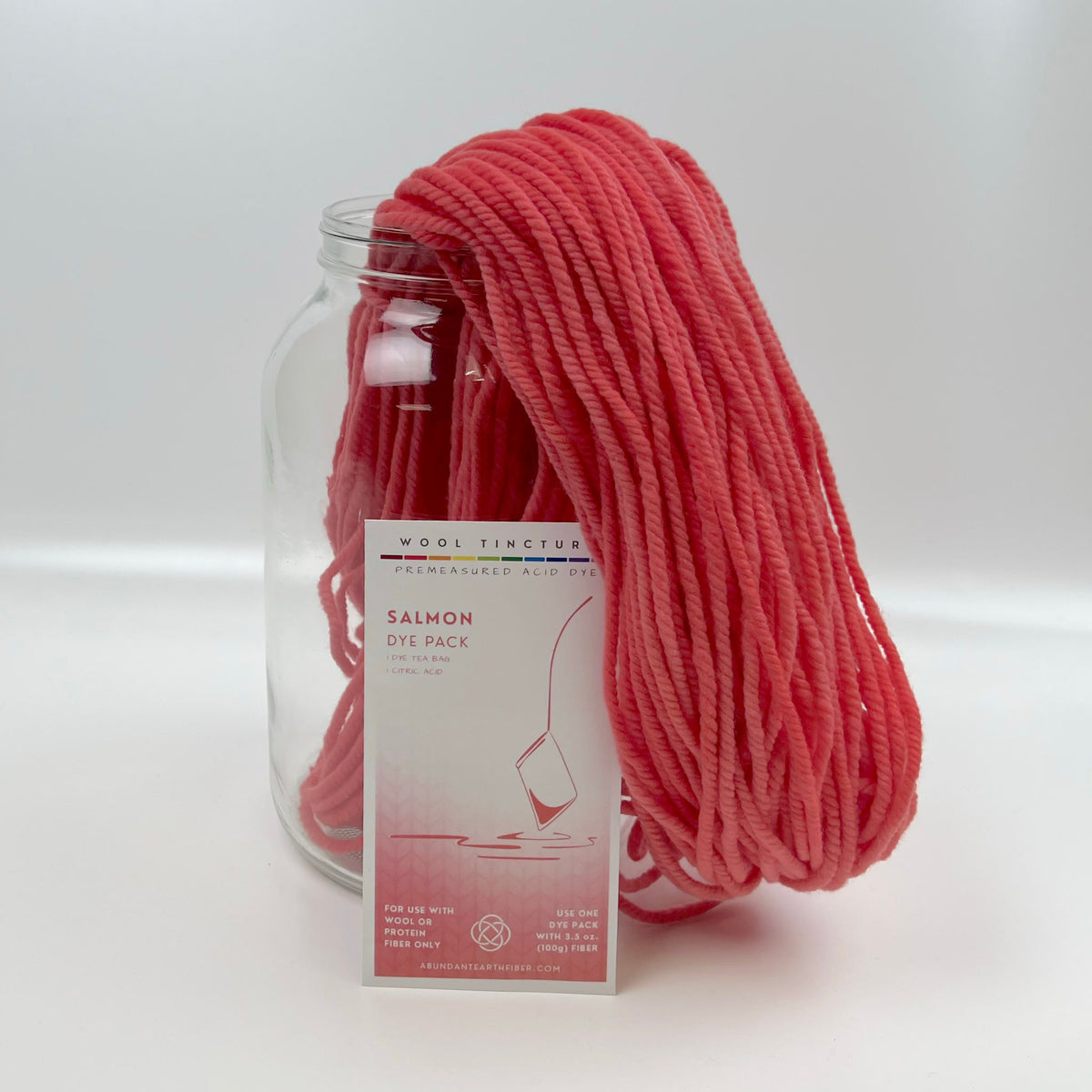Wool Tincture - Dye Pack - Salmon