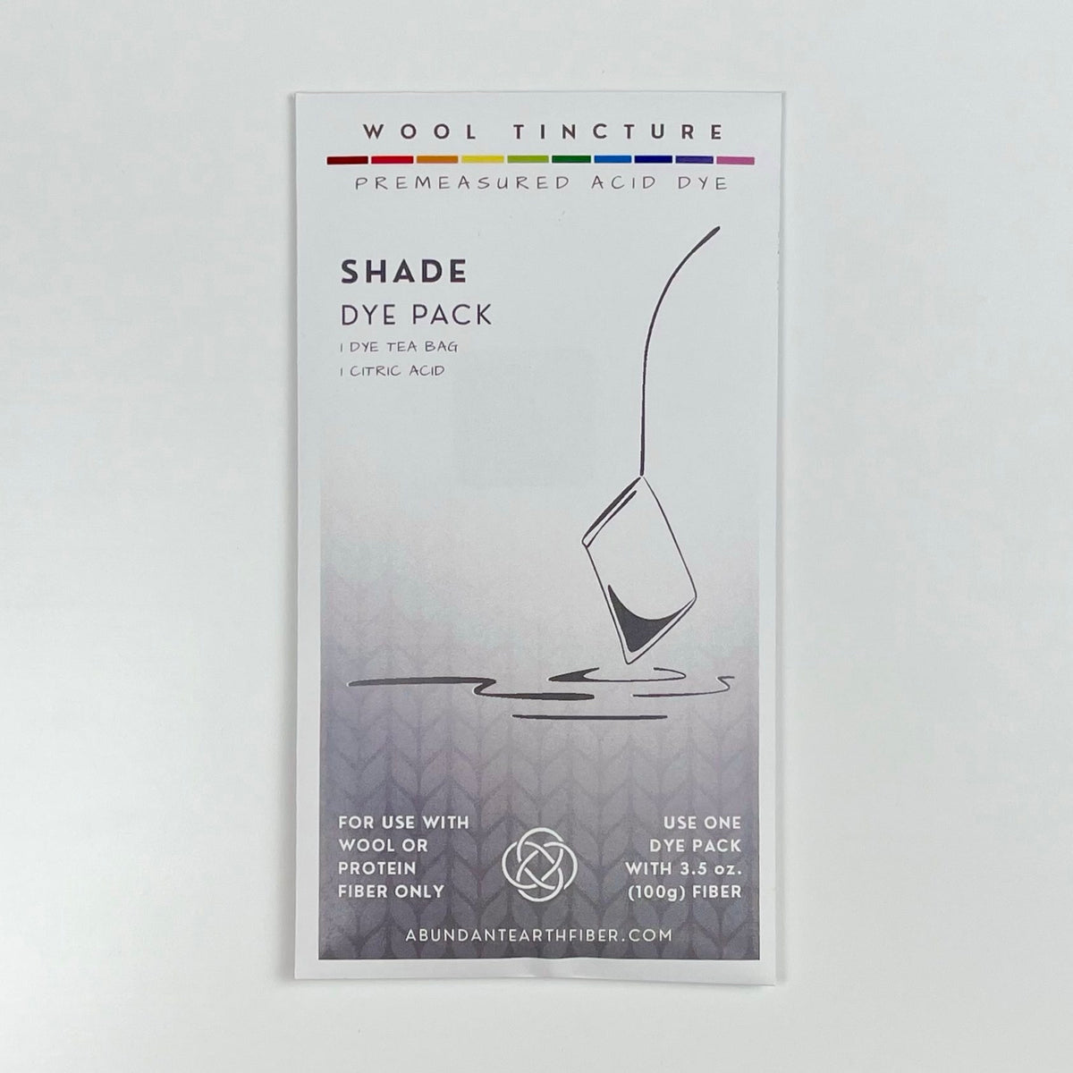 Wool Tincture - Dye Pack - Shade