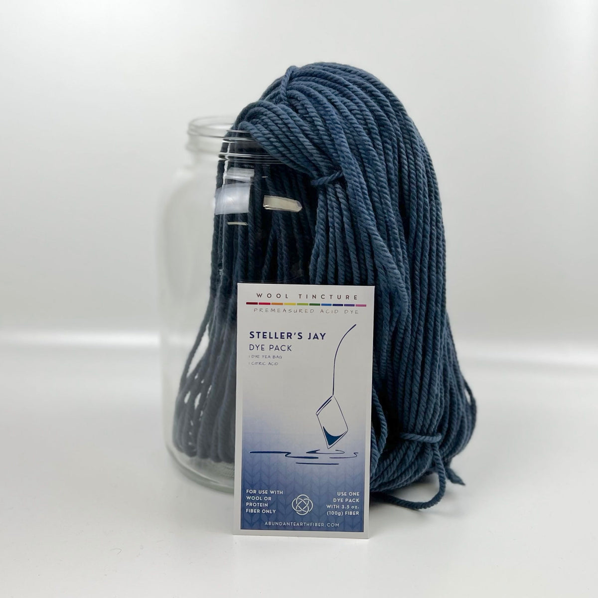 Wool Tincture - Dye Pack - Steller's Jay
