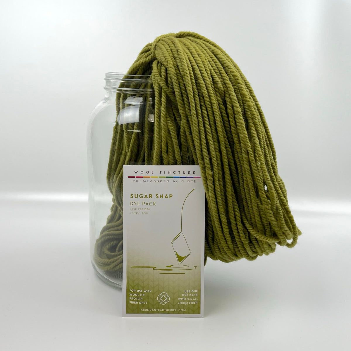 Wool Tincture - Dye Pack - Sugar Snap