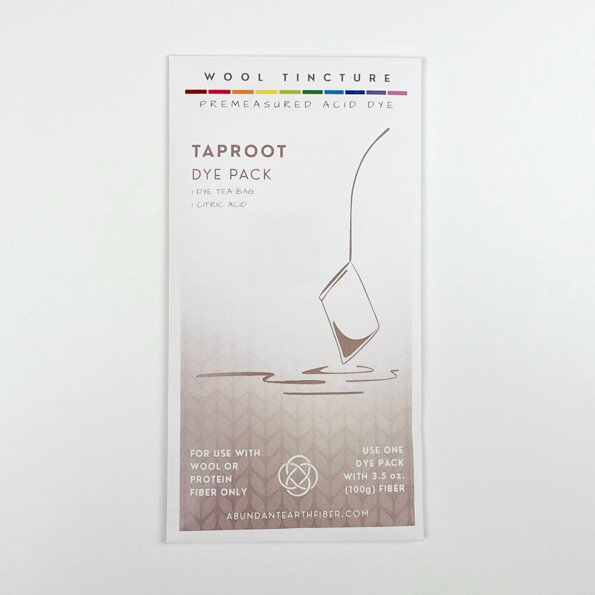 Wool Tincture - Dye Pack - Taproot