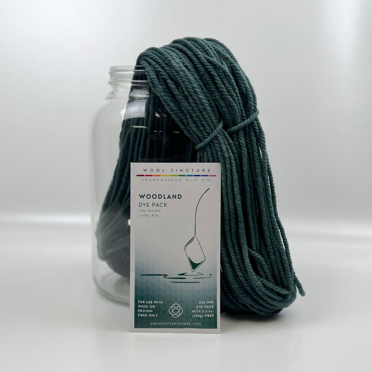 Wool Tincture - Dye Pack - Woodland